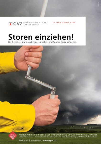 Helfen Sie mit bei der Vermeidung von Unwetterschäden